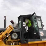 Hon Minister kick starting launching of construction and rehabilitation work at Hadejia Valley irrigation Scheme Hon Minister kick starting launching of construction and rehabilitation work at Hadejia Valley irrigation Scheme